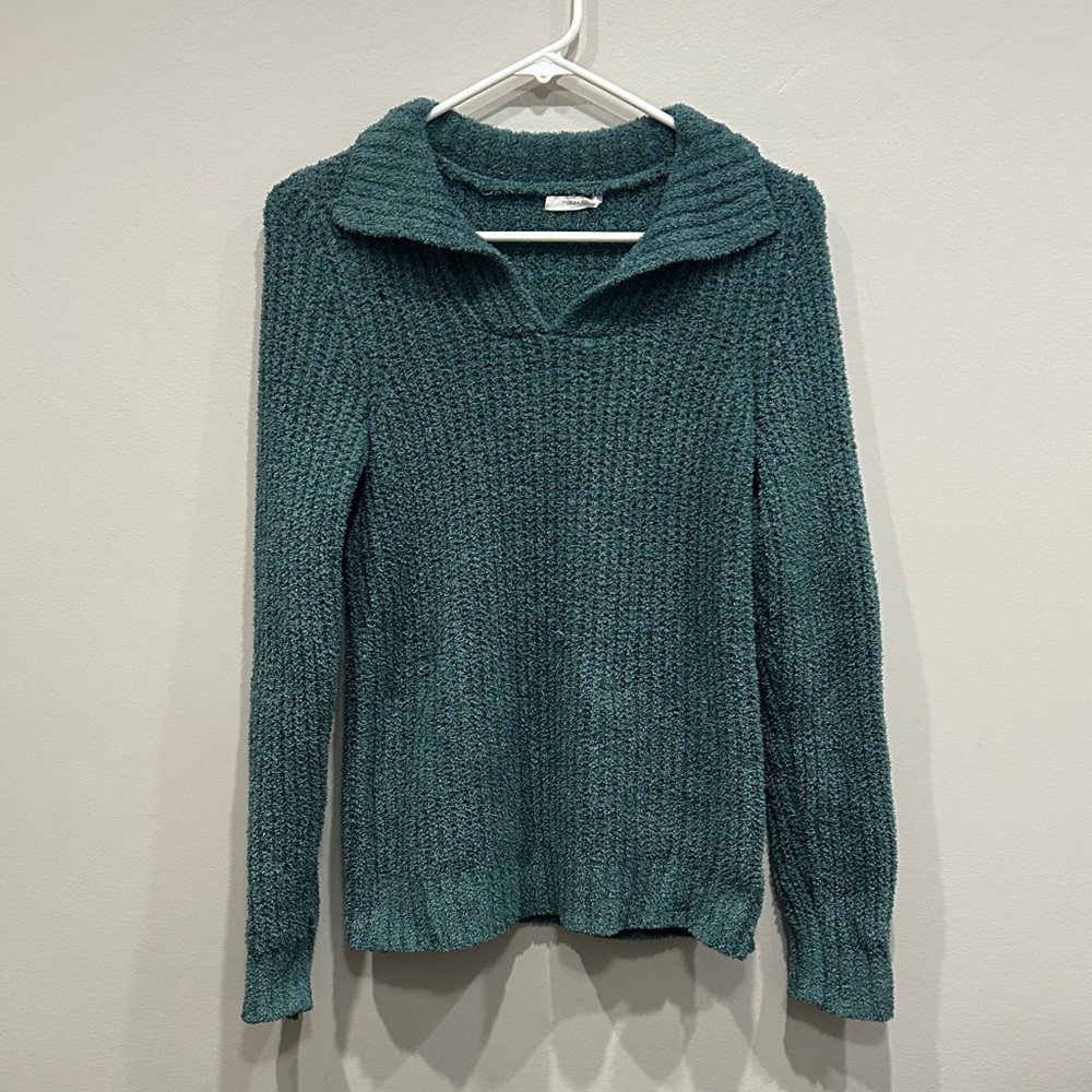 Maurices Forest Green Cowl Neck Sweater